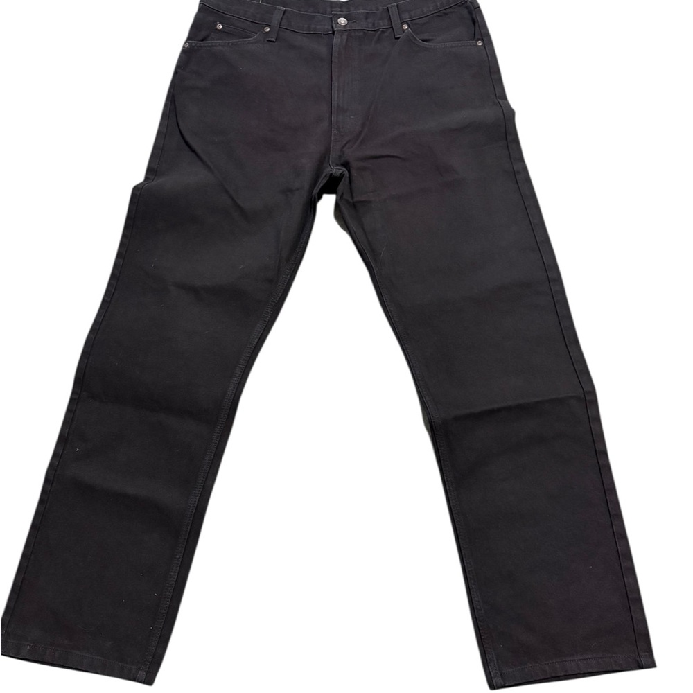 Wrangler Five Star Heritage Men's Black Denim Jeans 38x32 NWT